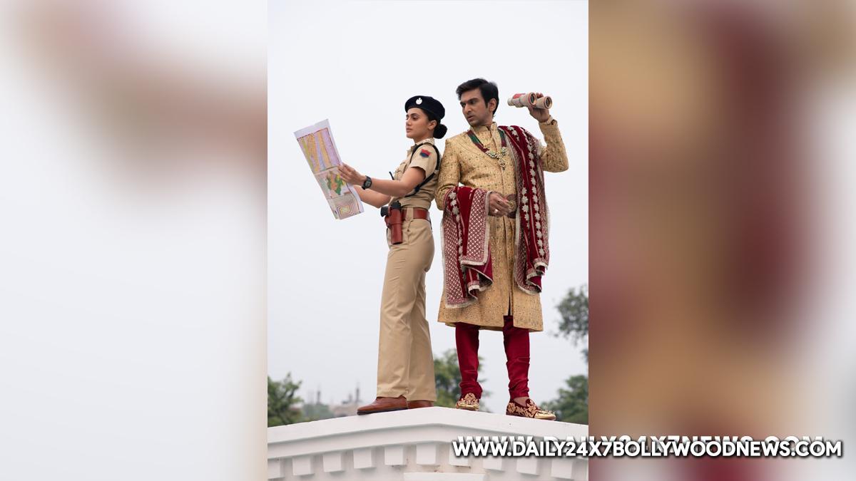 Taapsee Pannu, Pratik Gandhi-starrer ‘Woh Ladki Hai Kahaan?’ first look unveiled