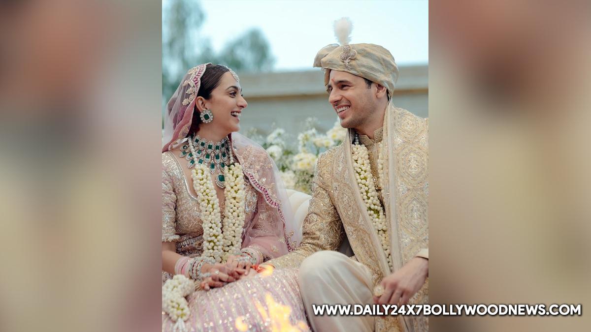 'Now our permanent booking is done,' posts Kiara Advani on Instagram after wedding