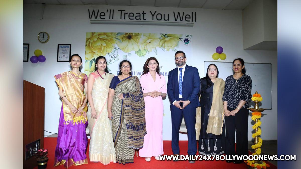 Sandalwood actress Pranita Subhash launches 'Parthi Well Woman Clinic' at Aster RV Hospital